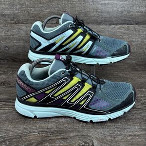 Salomon X-Mission 3 Shoes Women's 10 Blue Trail Running Sneakers Hiking